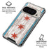 Chicago Flag Dark Wood Pixel 9/9 Pro Clear Case